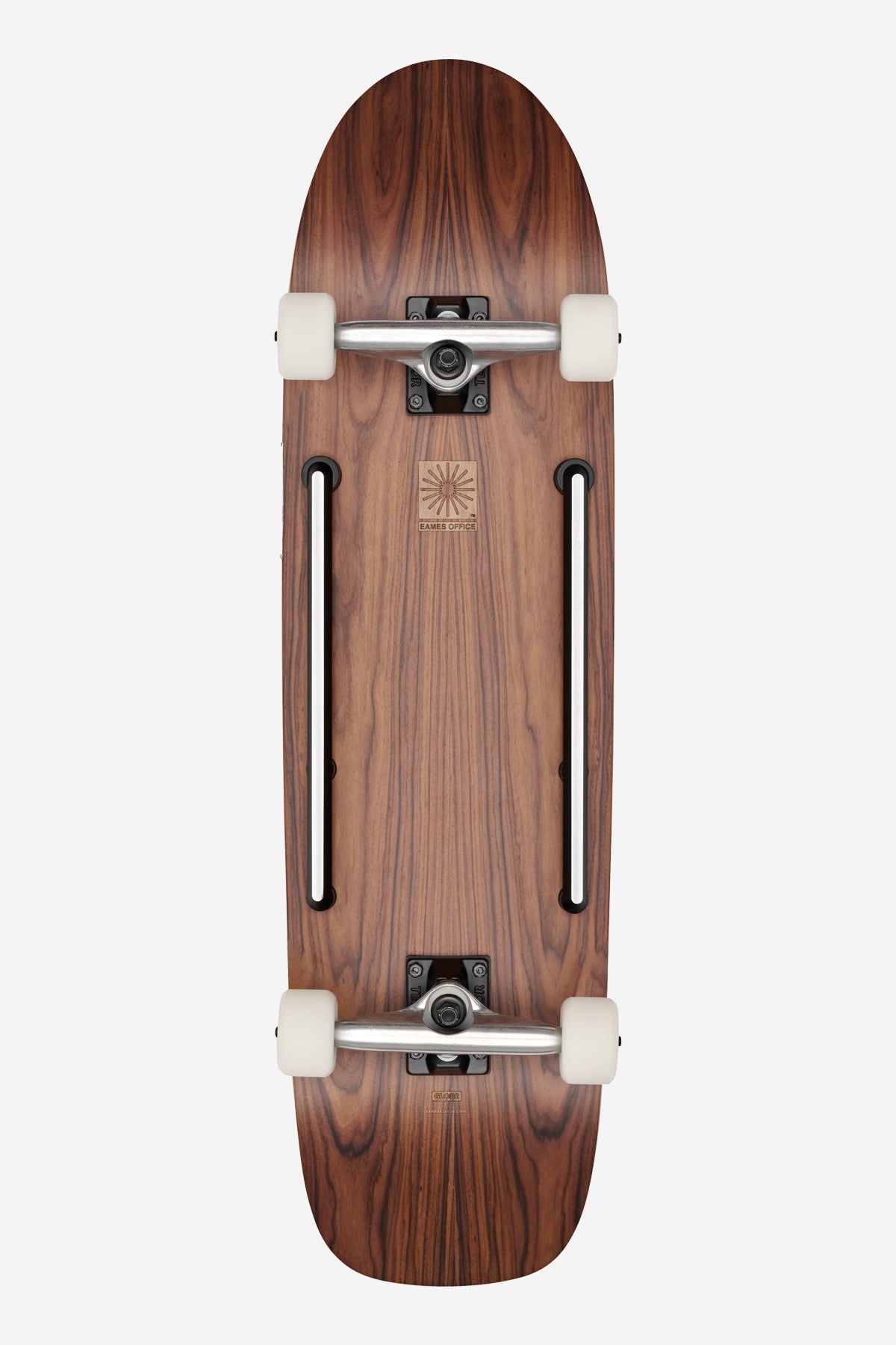 Eames Ltd. Lounge Skateboard - Rosewood/Black Leather | Globe AU