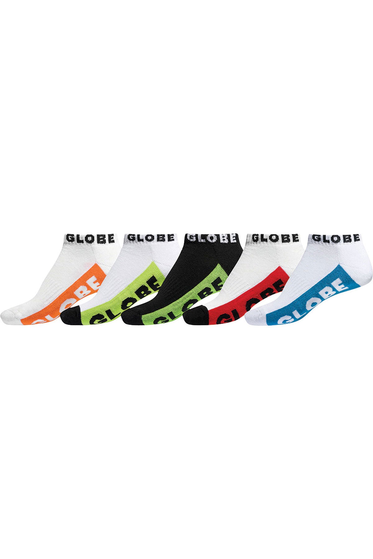Boys Multi Brights Sock 5 Pack - Globe Brand AU