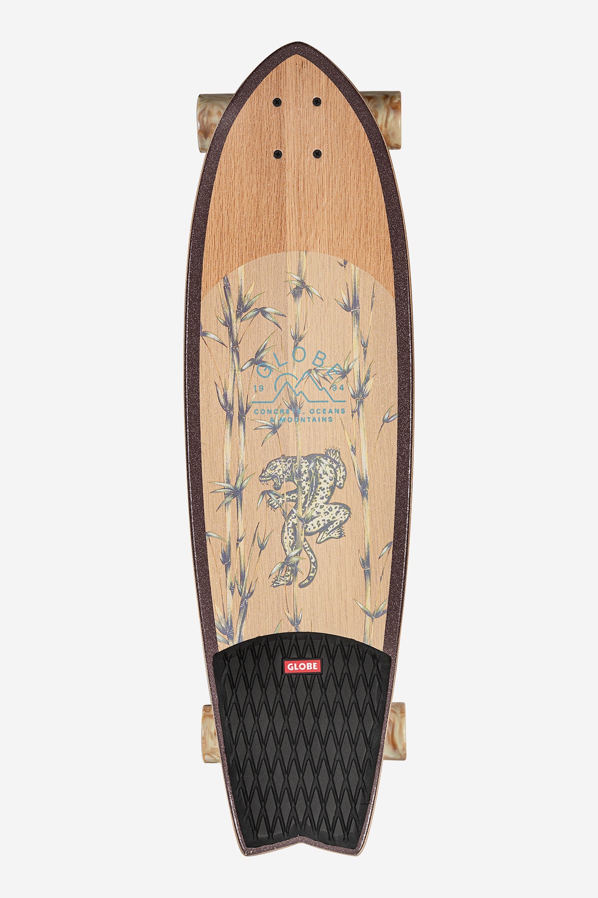 Chromantic 33" Cruiserboard - White Oak/Jaguar - Globe Brand AU