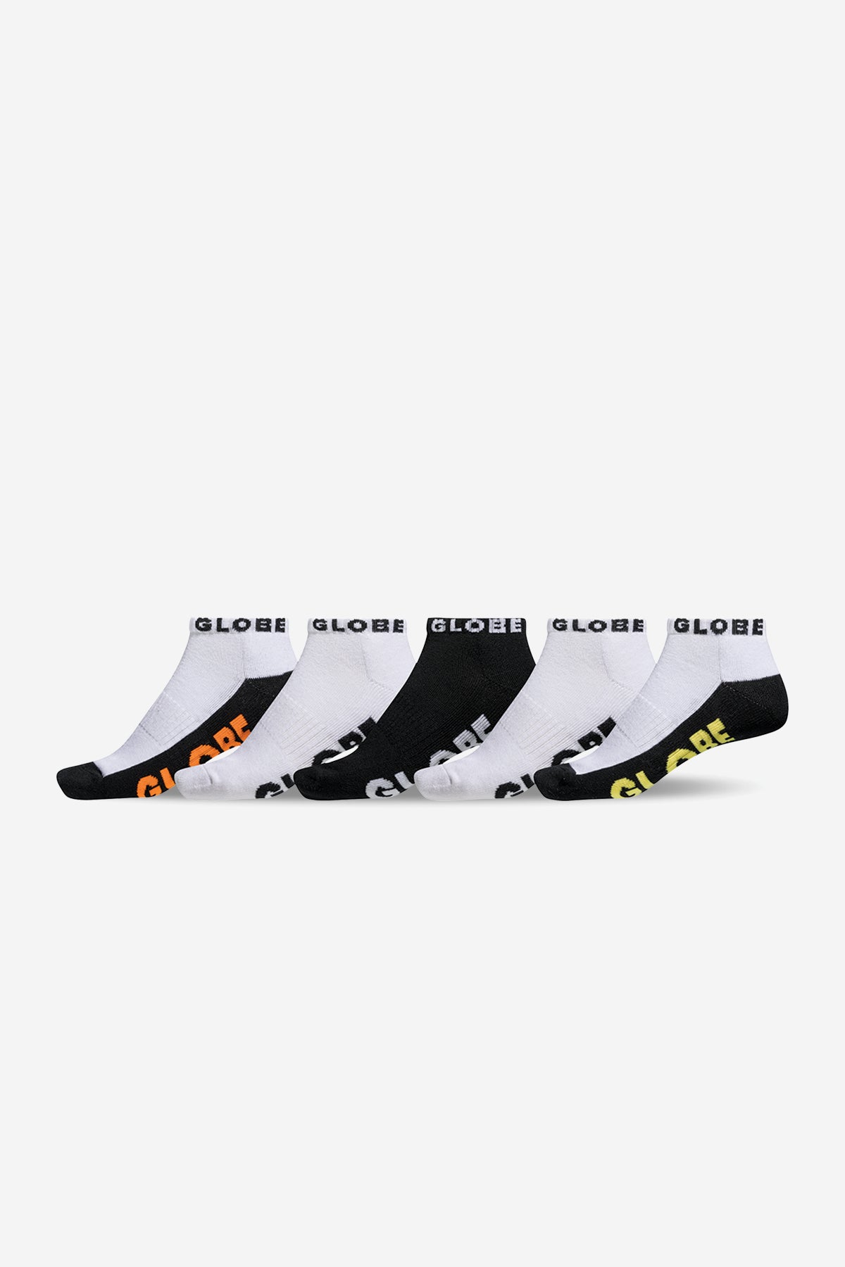 Still Walken Ankle Sock 5 Pack - Globe Brand AU