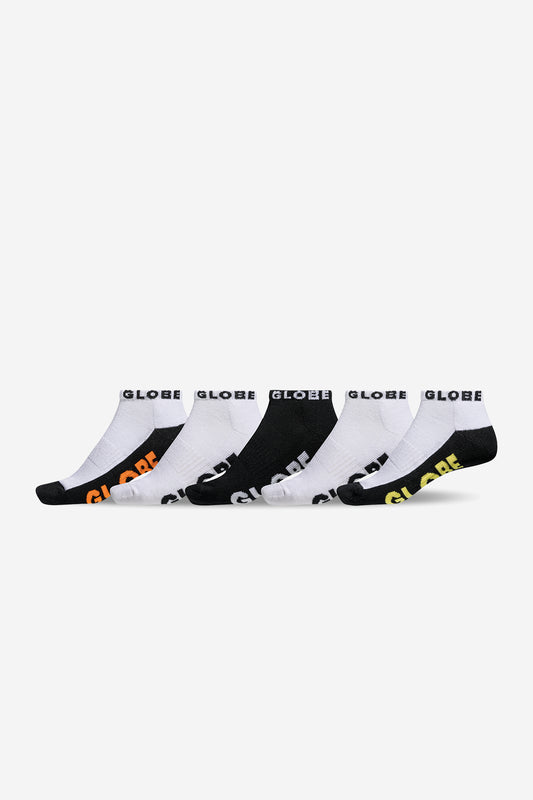 Still Walken Ankle Sock 5 Pack - Globe Brand AU