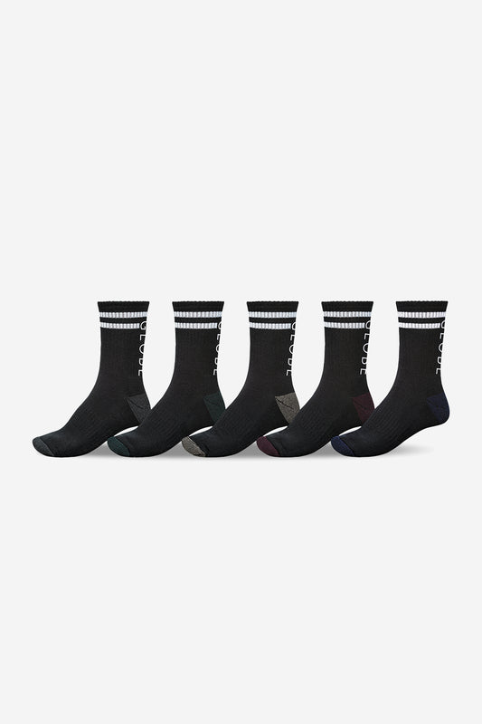 Carter Crew Sock 5 Pack - Globe Brand AU