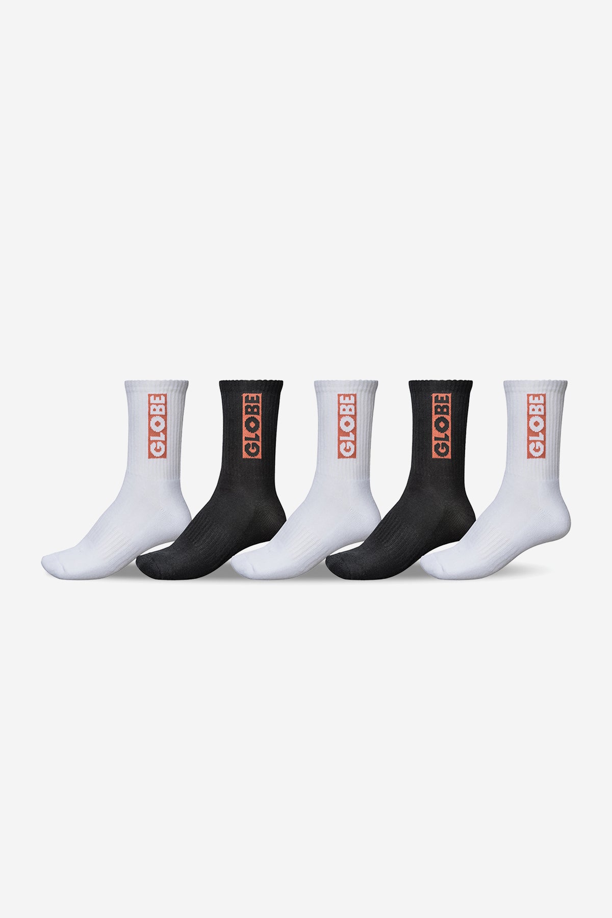 Bar Crew Sock 5 Pack - Globe Brand AU
