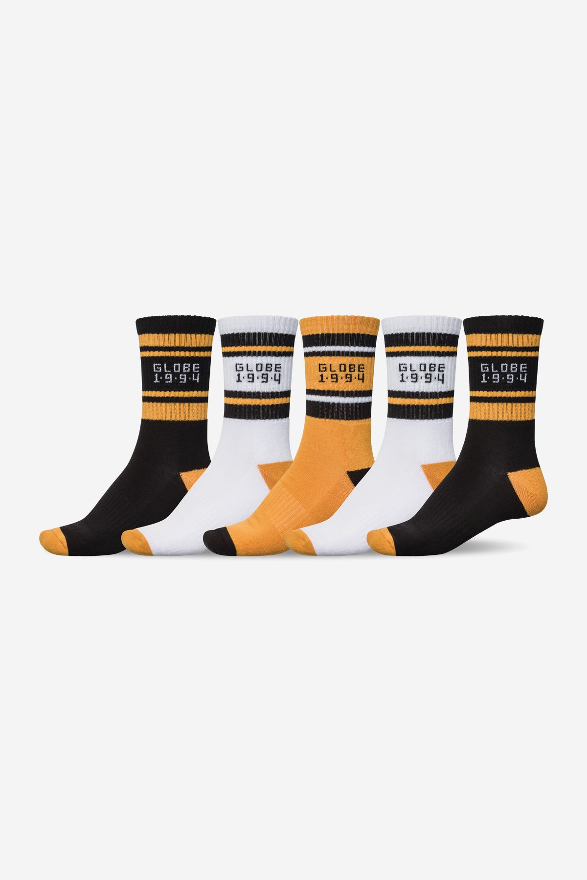 Bengal Crew Sock 5 Pack - Globe Brand AU