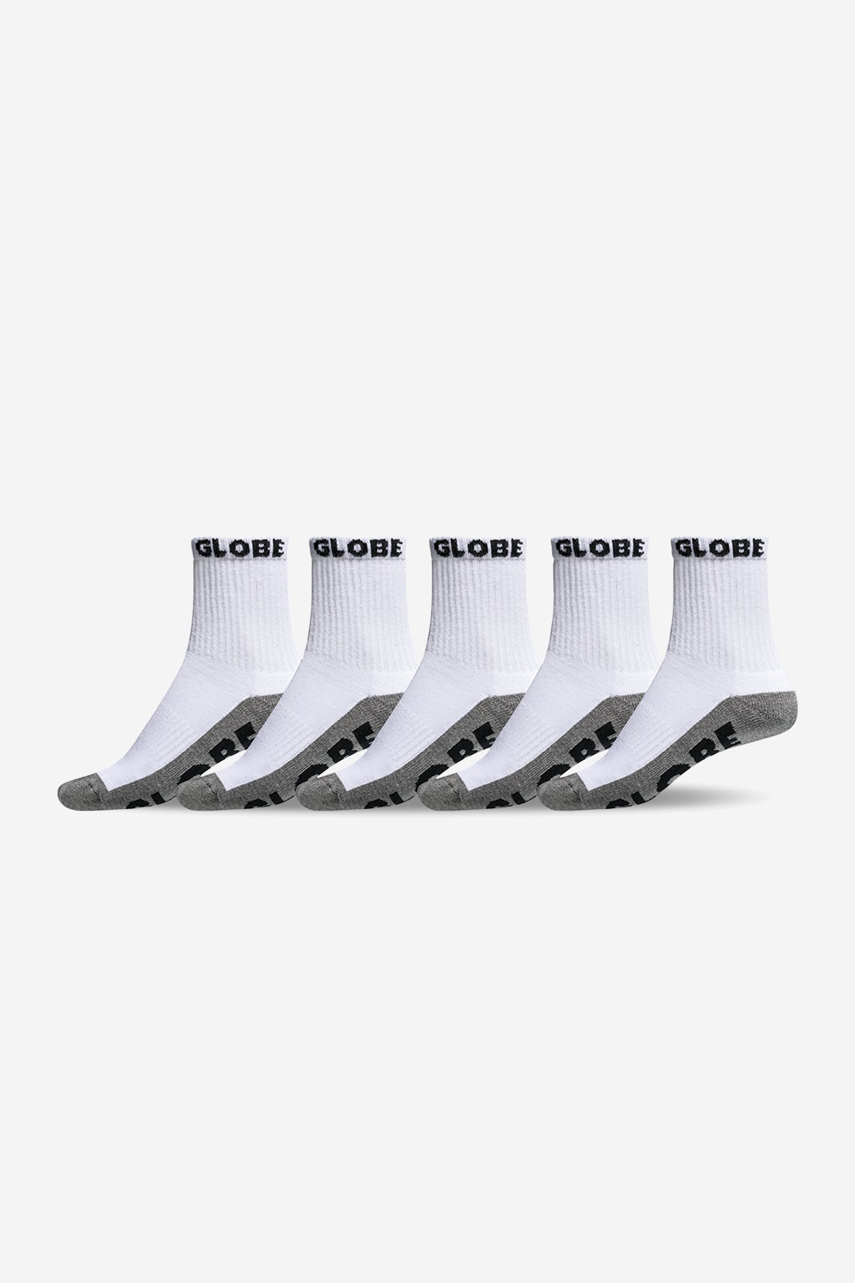 Large Quarter Sock 5 Pack (12-15) - Globe Brand AU