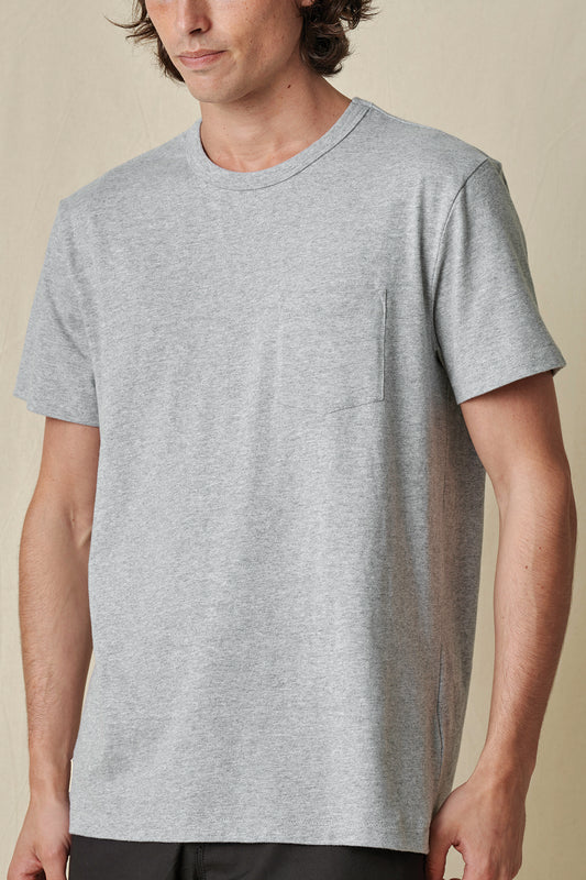 Every Damn Day Tee - Grey Marle - Globe Brand AU