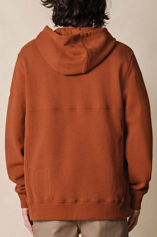 Burly Hoodie - Dark Walnut - Globe Brand AU