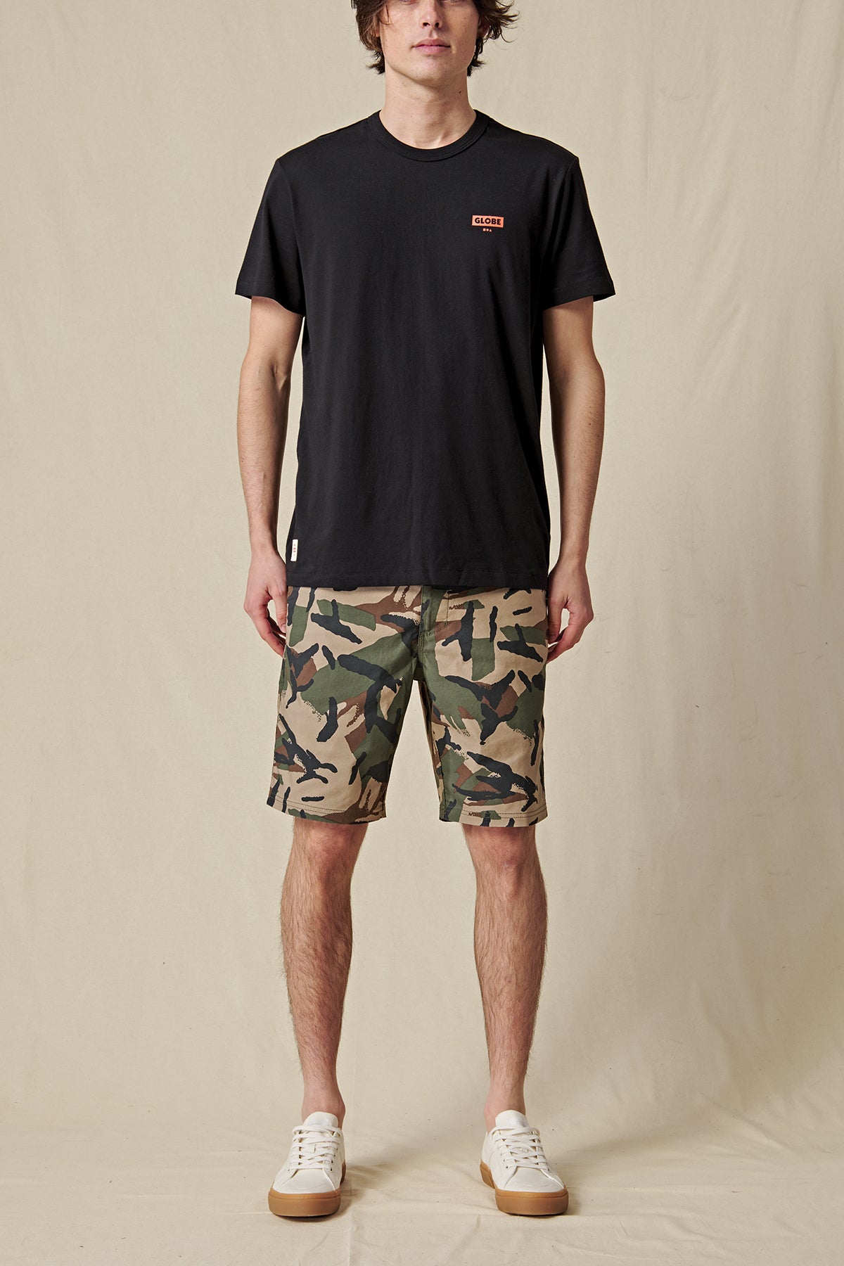 Living Low Velocity Tee - Black - Globe Brand AU