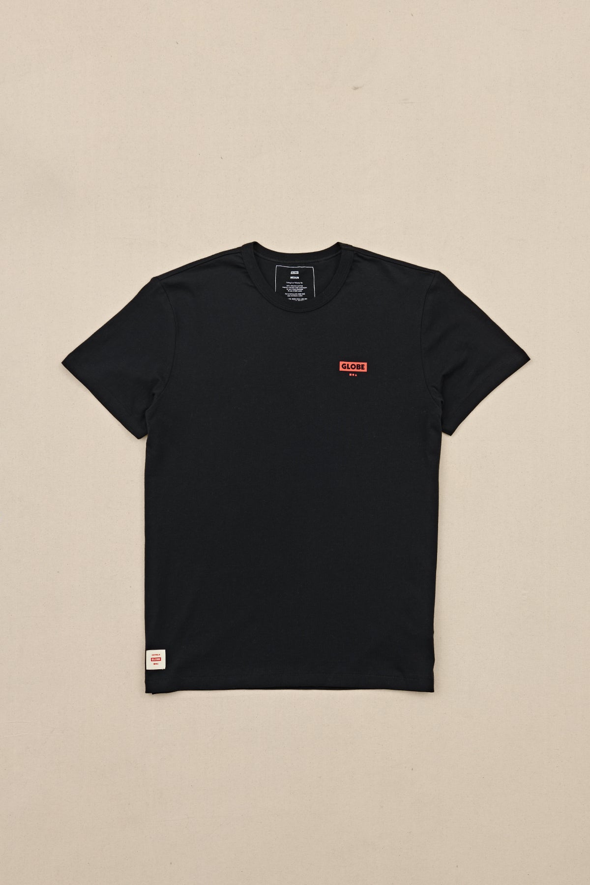 Living Low Velocity Tee - Black - Globe Brand AU