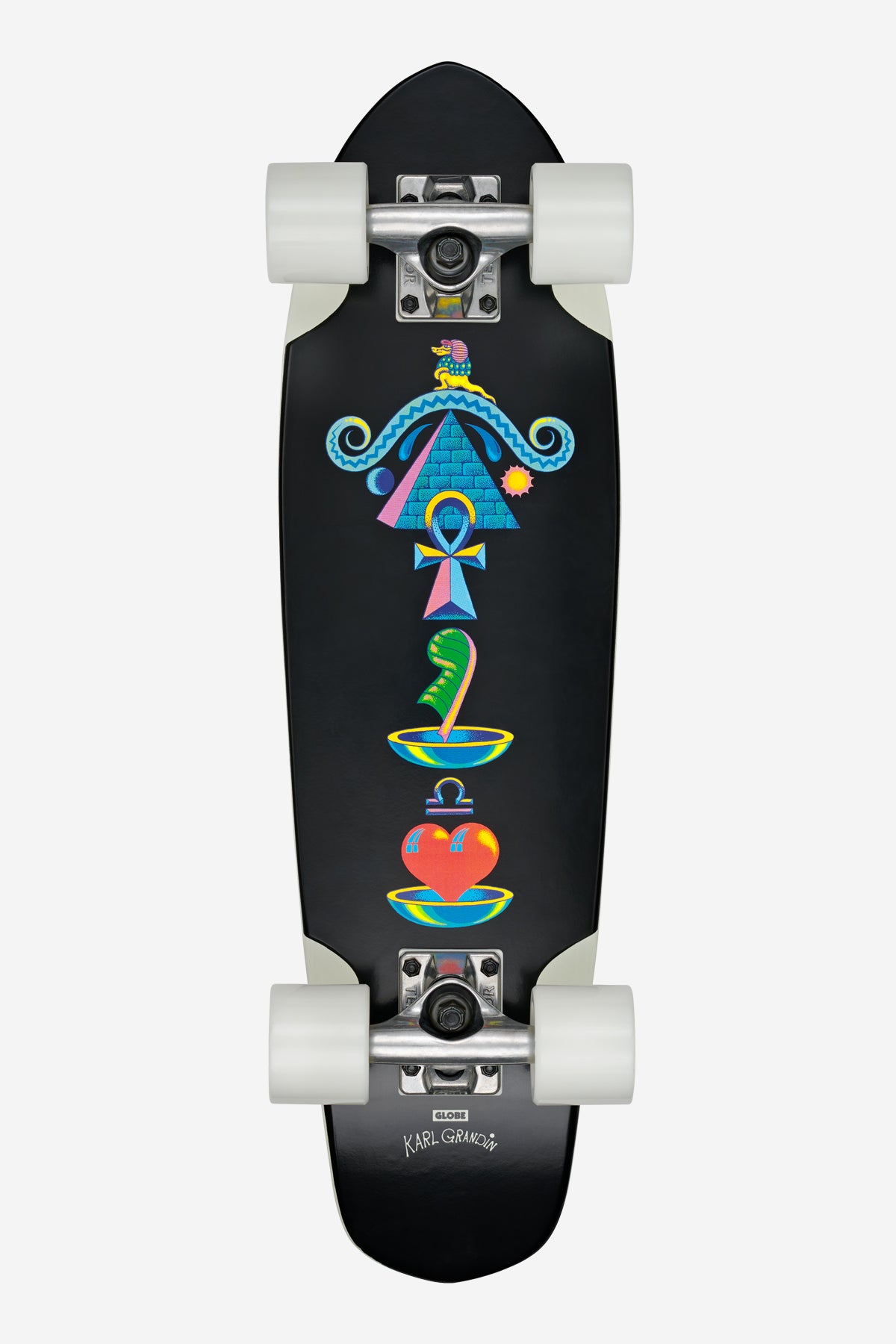 Globe cruise skateboard スケートボード スケボ　クルーザ GLOBE BLAZER CRUISER WASHED BLUE 26 x 7.25 x 13.75 スケート