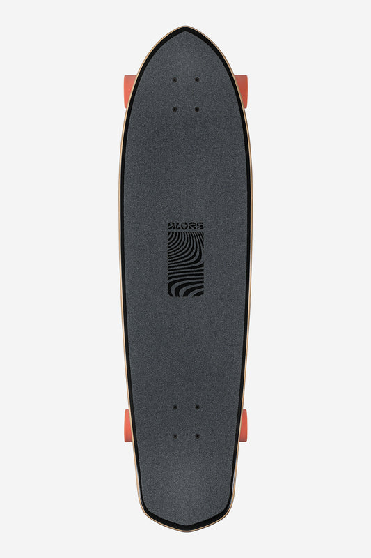 Blazer XL 36" Longboard - Black/Orange - Globe Brand AU
