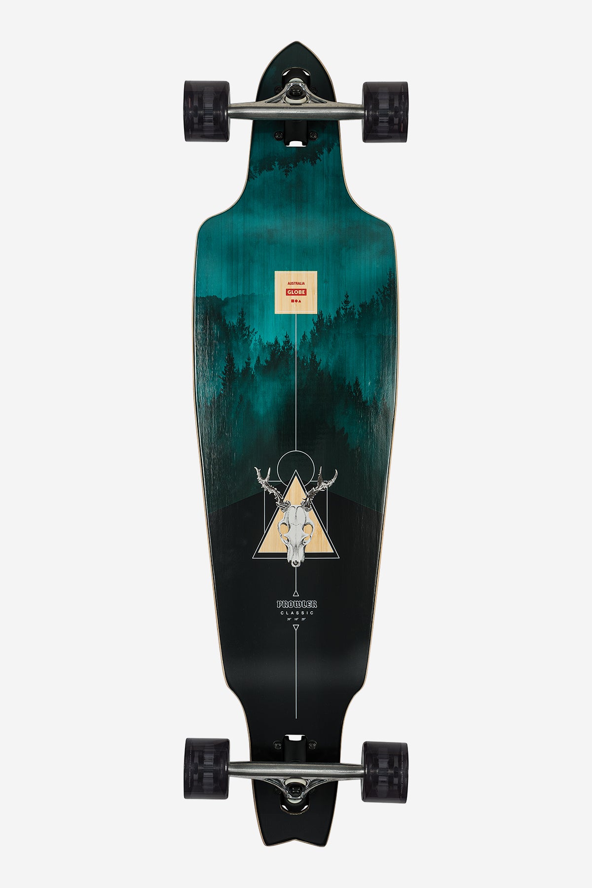 Prowler Classic 38" Longboard - Bamboo/Blue Mountains