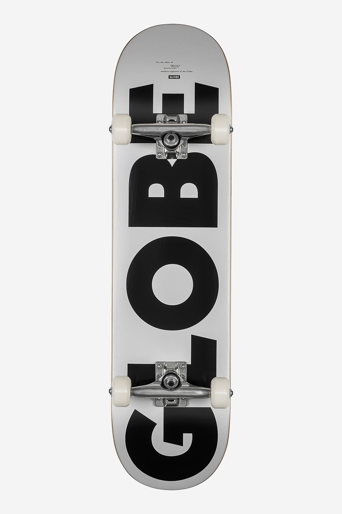 G0 Fubar 8.0" Complete - White/Black - Globe Brand AU
