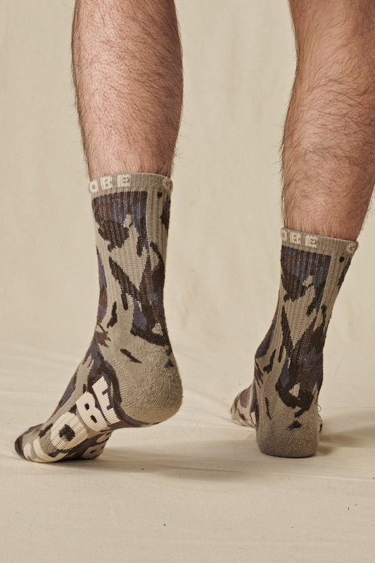 Eco Camo Crew Sock 3 Pack - Globe Brand AU